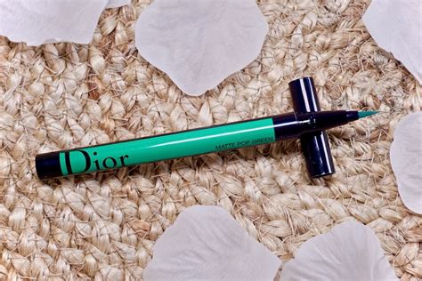 dior green eyeliner.